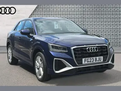 Used Audi Q2 S-Line 147 HP (108 kW) 2023 Blue SUV