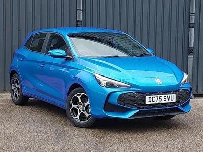 New MG MG3 SE 115 HP (84 kW) 2025 Blue Hatchback