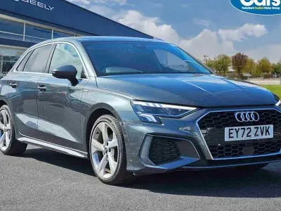 Used Audi A3 Sportback S-Line 110 HP (80 kW) 2023 Green Hatchback