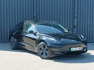 Used Tesla Model 3 Long Range AWD 11 kW (15 HP) 2022 Black Sedan