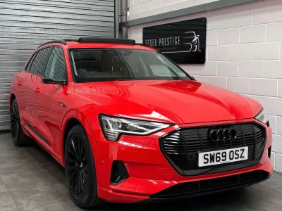 Used Audi e-tron 300 kW (408 HP) 2019 Red SUV