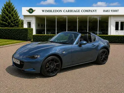 Used Mazda MX5 Inclusive 181 HP (133 kW) 2018 Blue Cabriolet