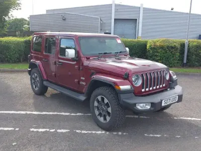 Used Jeep Wrangler Overland 268 HP (197 kW) 2022 Red SUV