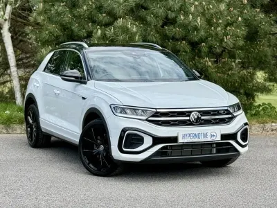 Używany VW T-Roc R-line 150 KM (110 kW) 2023 Biały SUV