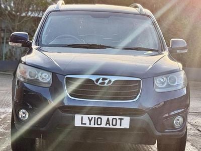 Blue Used 2010 Hyundai Santa Fe Premium SUV | £6,490 (Fair price)