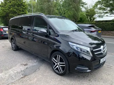 Used Mercedes V220 163 HP (119 kW) 2020 Black MPV