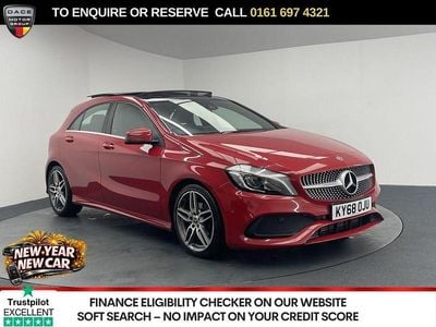 Red Used 2018 Mercedes A200 AMG Line Premium Plus Hatchback | £13,240 (Fair price)