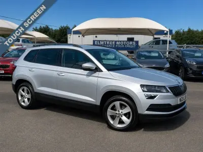 Used Skoda Karoq SE 115 HP (84 kW) 2019 Silver SUV