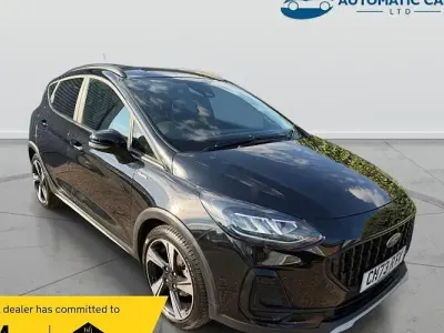 Used Ford Fiesta Active 125 HP (91 kW) 2022 Black Hatchback