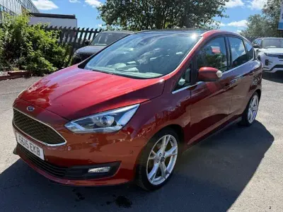 Used Ford C-MAX Titanium X 120 HP (88 kW) 2015 Red MPV