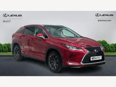 Used Lexus RX450h 2022 Red SUV