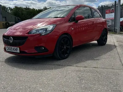 Used Vauxhall Corsa 75 HP (55 kW) 2019 Red Hatchback