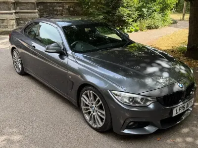 Used BMW 420 Cabriolet M Sport 190 HP (139 kW) 2016 Grey Cabriolet