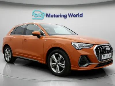Used Audi Q3 S-Line 148 HP (108 kW) 2020 Orange SUV