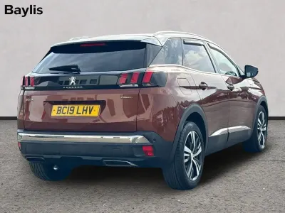 Used Peugeot 3008 GT-line 129 HP (94 kW) 2019 Brown SUV