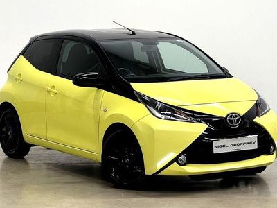 Yellow Used 2017 Toyota Aygo X-cite Hatchback | £6,249 (Fair price)