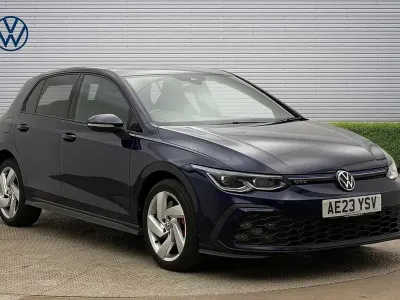 Used VW Golf VIII GTE 245 HP (180 kW) 2023 Blue Hatchback