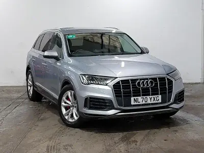 Used Audi Q7 Sport 286 HP (210 kW) 2020 Silver SUV