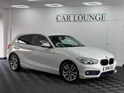 Used BMW 118 Sport Line 2016 White Hatchback