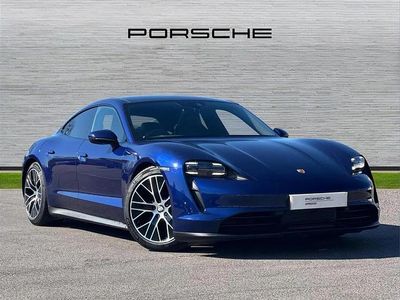 Used Porsche Taycan 389 kW (530 HP) 2020 Blue Sedan
