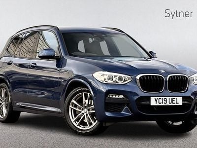 Blue Used 2019 BMW X3 M Sport SUV | £23,750 (A bit pricey)