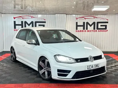 Used VW Golf VII R 2014 White Hatchback