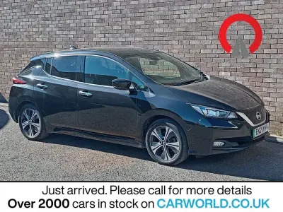 Used Nissan Leaf Tekna 110 kW (150 HP) 2021 Black Hatchback