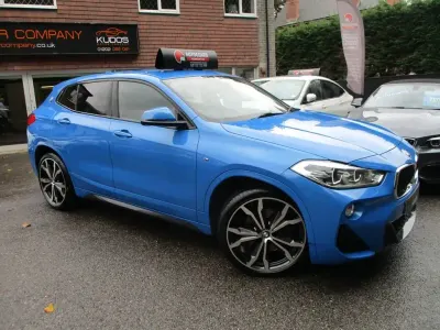 Used BMW X2 M Sport 190 HP (139 kW) 2018 Blue SUV