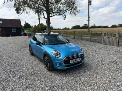 Used Mini Cooper Exclusive 2019 Blue Hatchback