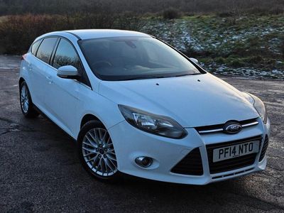 White Used 2014 Ford Focus Zetec Hatchback | £2,495 (Fair price)