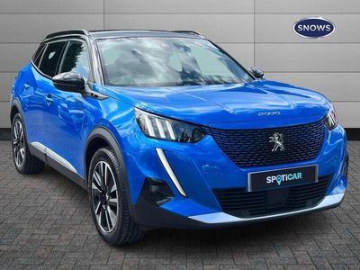 used Peugeot e-2008 50KWH GT LINE AUTO 5DR ELECTRIC FROM 2020 FROM ROMSEY (SO517YY) | SPOTICAR