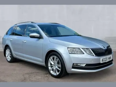 Used Skoda Octavia SE L 150 HP (110 kW) 2020 Silver Estate