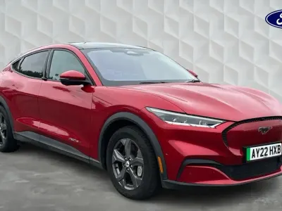 Used Ford Mustang Mach-E Extended Range 216 kW (294 HP) 2022 Red SUV