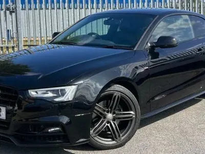 Used Audi A5 Black Edition 190 HP (139 kW) 2016 Black Coupe