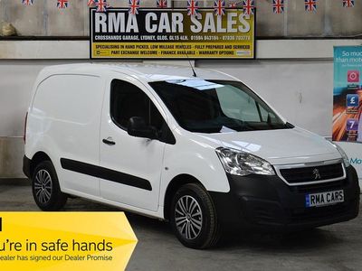 Used Peugeot Partner S 2017 White