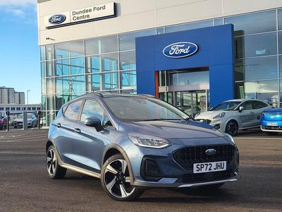 Begagnad Ford Fiesta Active 100 HK (73 kW) 2022 Blå Halvkombi