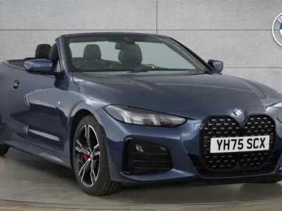 Used BMW 420 Cabriolet M Sport 181 HP (133 kW) 2025 Blue Cabriolet