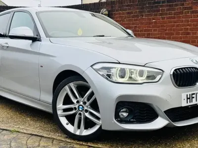 Used BMW 118 M Sport 136 HP (100 kW) 2017 Silver Hatchback