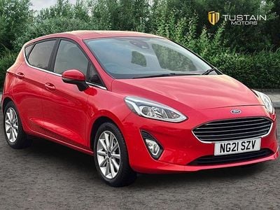 Red Used 2021 Ford Fiesta Titanium Hatchback | £9,999 (Good price)