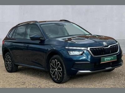 Used Skoda Kamiq SE Drive 147 HP (108 kW) 2021 Blue SUV