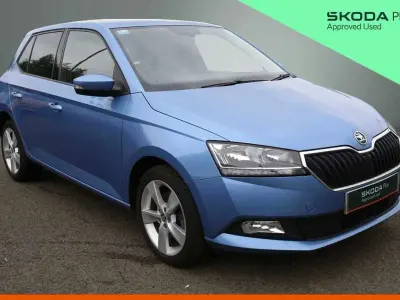 Used Skoda Fabia SE L 108 HP (79 kW) 2019 Denim blue metallic Hatchback