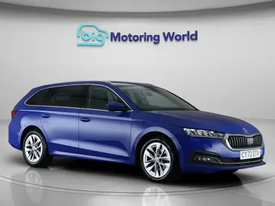 Begagnad Skoda Octavia SE L 150 HK (110 kW) 2023 Blå Kombi