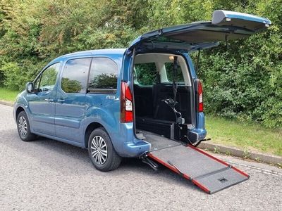 used Peugeot Partner Tepee 3 Seat Wheelchair Accessible Disabled Access Ramp Car