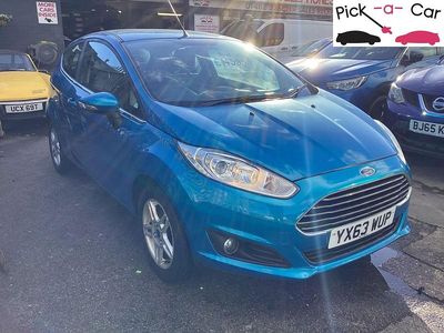 Used Ford Fiesta Zetec 81 HP (59 kW) 2013 Blue Hatchback