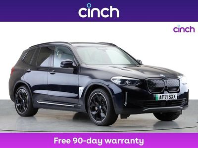 Black Used 2021 BMW iX3 Impressive SUV | £21,349 (Fair price)