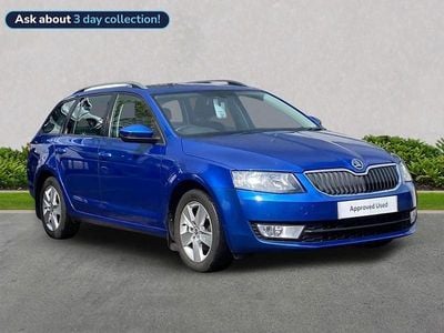Used Skoda Octavia SE 110 HP (80 kW) 2016 Blue Hatchback