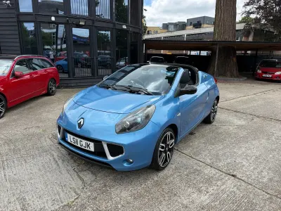 Used Renault Wind GT-Line 133 HP (97 kW) 2011 Blue Cabriolet