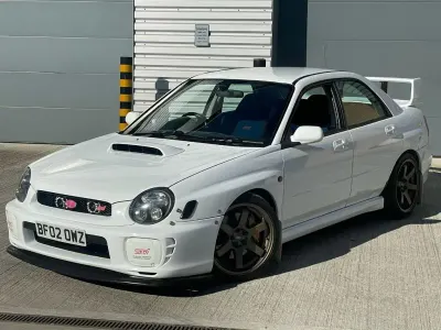 Used Subaru Impreza 2002 White Sedan