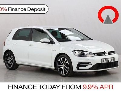 Begagnad VW Golf VII R-line 150 HK (110 kW) 2020 Vit Halvkombi
