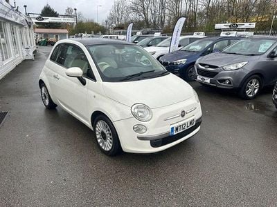 Used Fiat 500 Lounge 69 HP (50 kW) 2012 White Hatchback